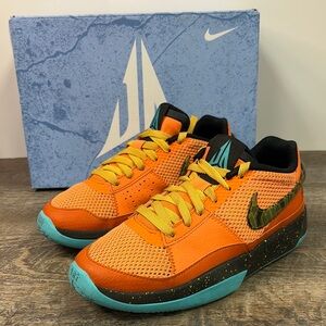 Nike Ja 1 SE GS “Bright Mandarin” Basketball Shoes Youth 5.5Y FB8977-800